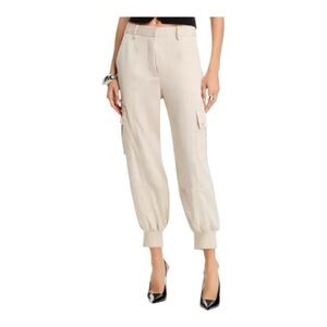 AQUA Champagne Satin Cargo Jogger Pants XXL – Bloomingdale’s Exclusive